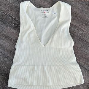 Seamless Tank in Cream